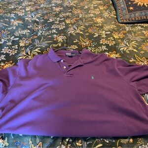Polo by Ralph Lauren Vibrant Purple and Green Polos